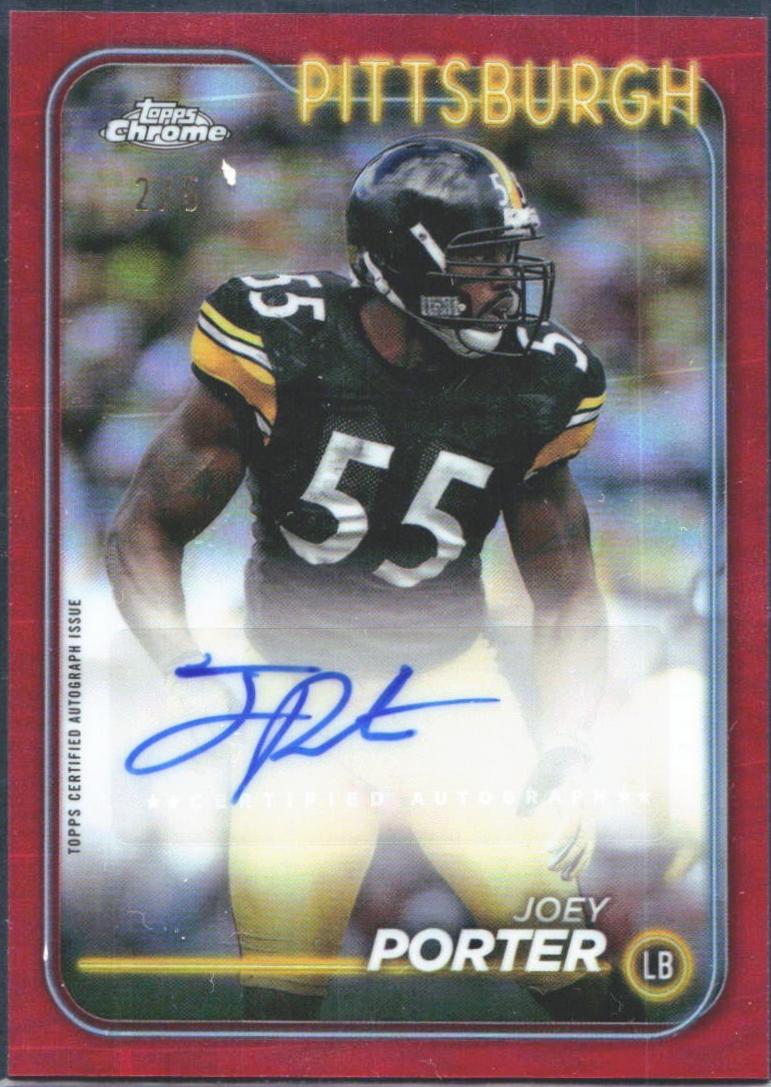 Joey Porter [Red Orange Sapphire] #BA-JPO