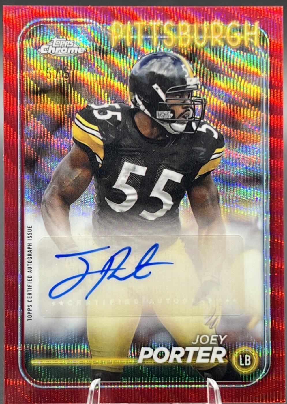 Joey Porter [Red Refractor] #BA-JPO