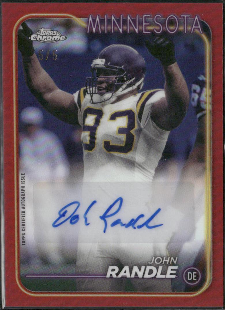 John Randle [Red Refractor] #BA-JRA