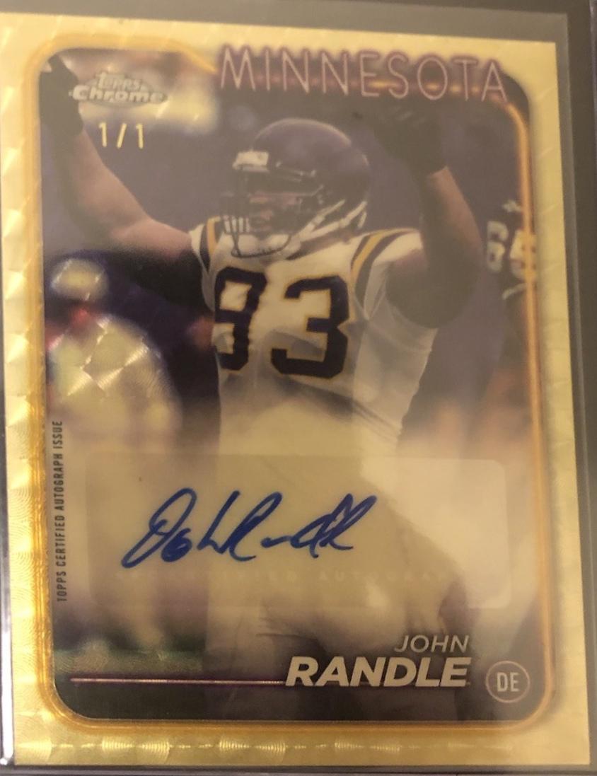 John Randle [SuperFractor] #BA-JRA