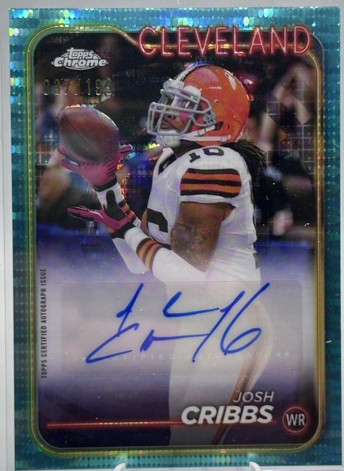 Josh Cribbs [Aqua Sonar] #BA-JCR
