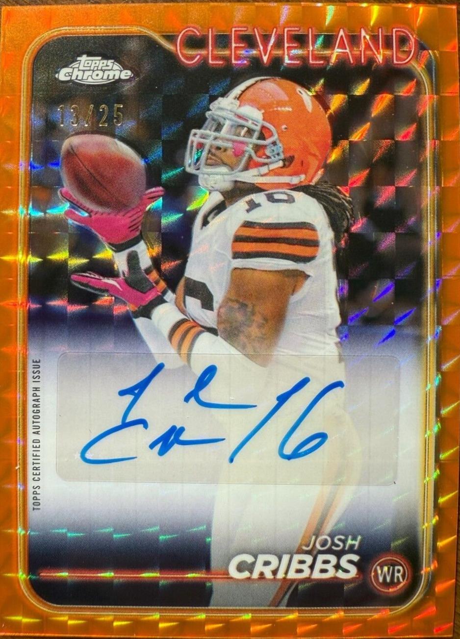 Josh Cribbs [Orange Sapphire] #BA-JCR