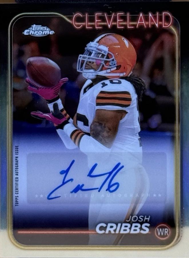 Josh Cribbs [Red Refractor] #BA-JCR