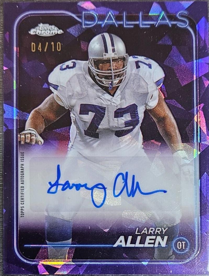 Larry Allen [Purple Orange Sapphire] #BA-LAL