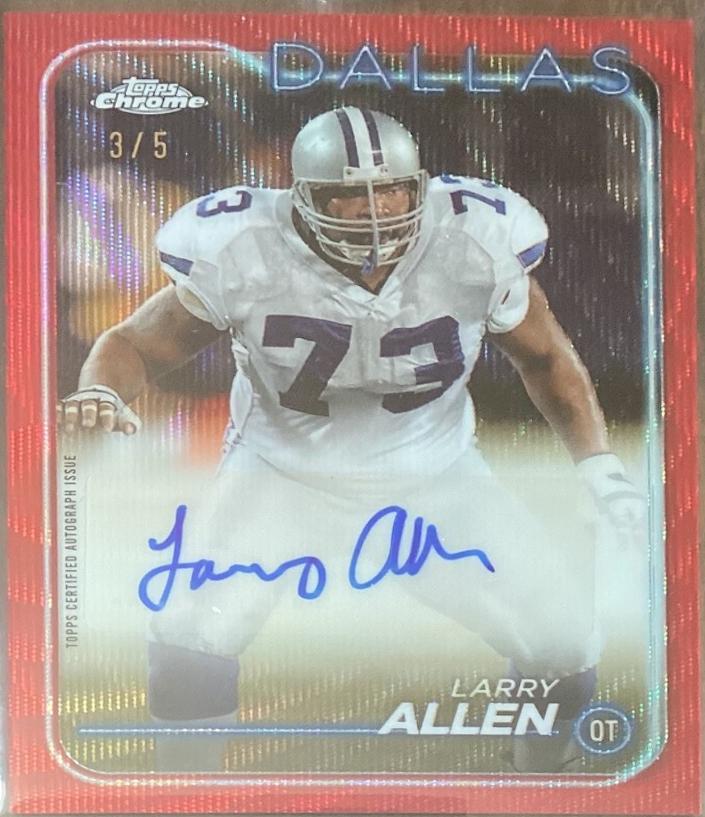Larry Allen [Red Wave] #BA-LAL