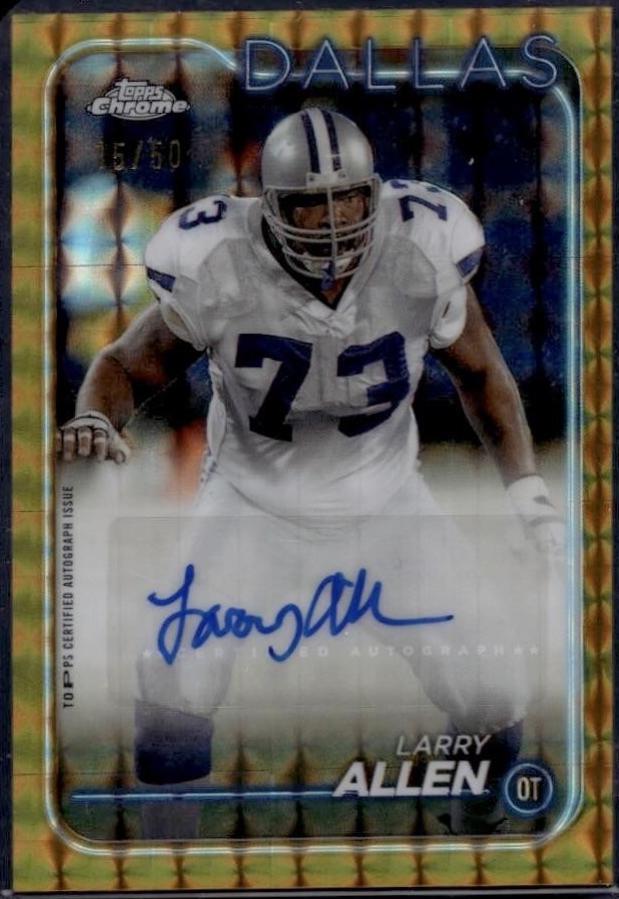 Larry Allen [Refractor] #BA-LAL