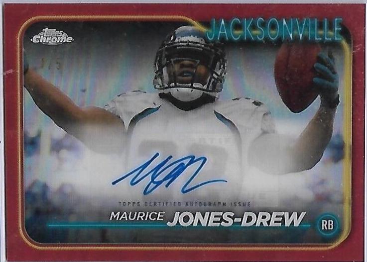 Maurice Jones-Drew [Red Refractor] #BA-MJO