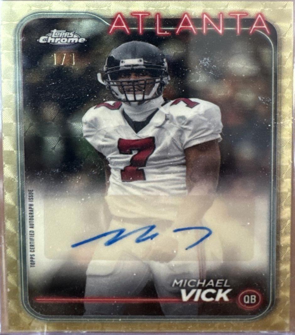 Michael Vick [SuperFractor] #BA-MVI
