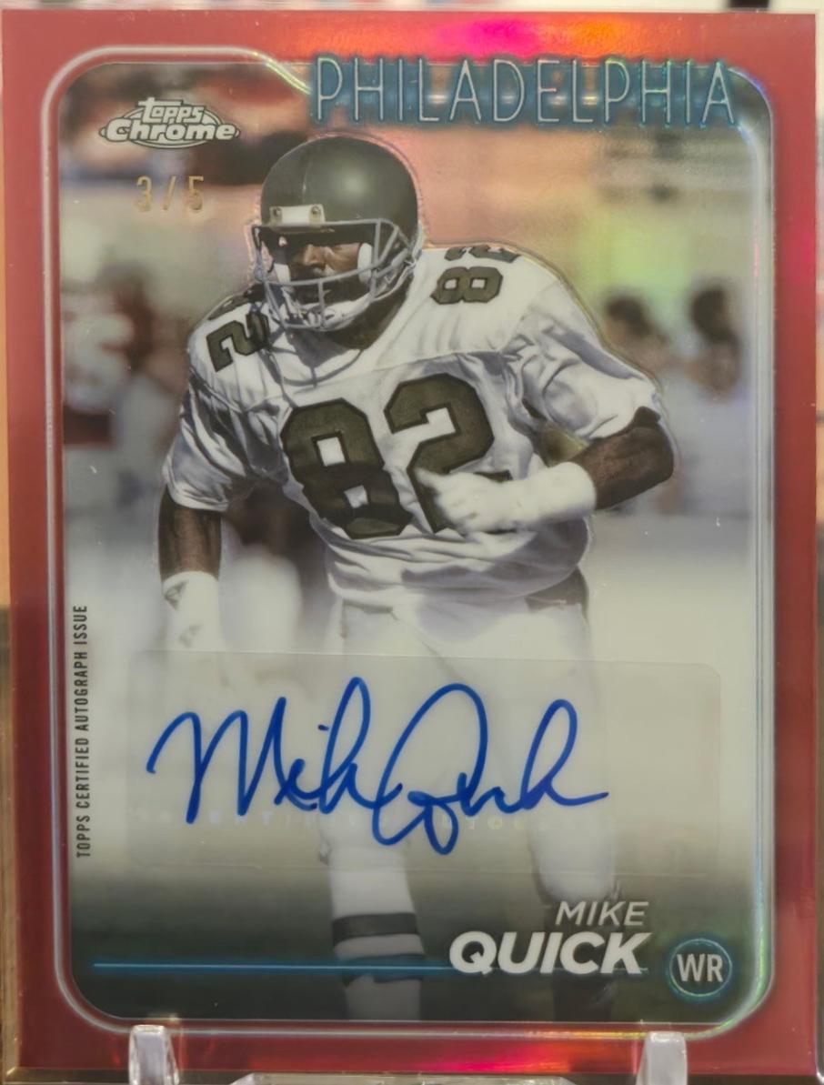 Mike Quick [Red Refractor] #BA-MQU