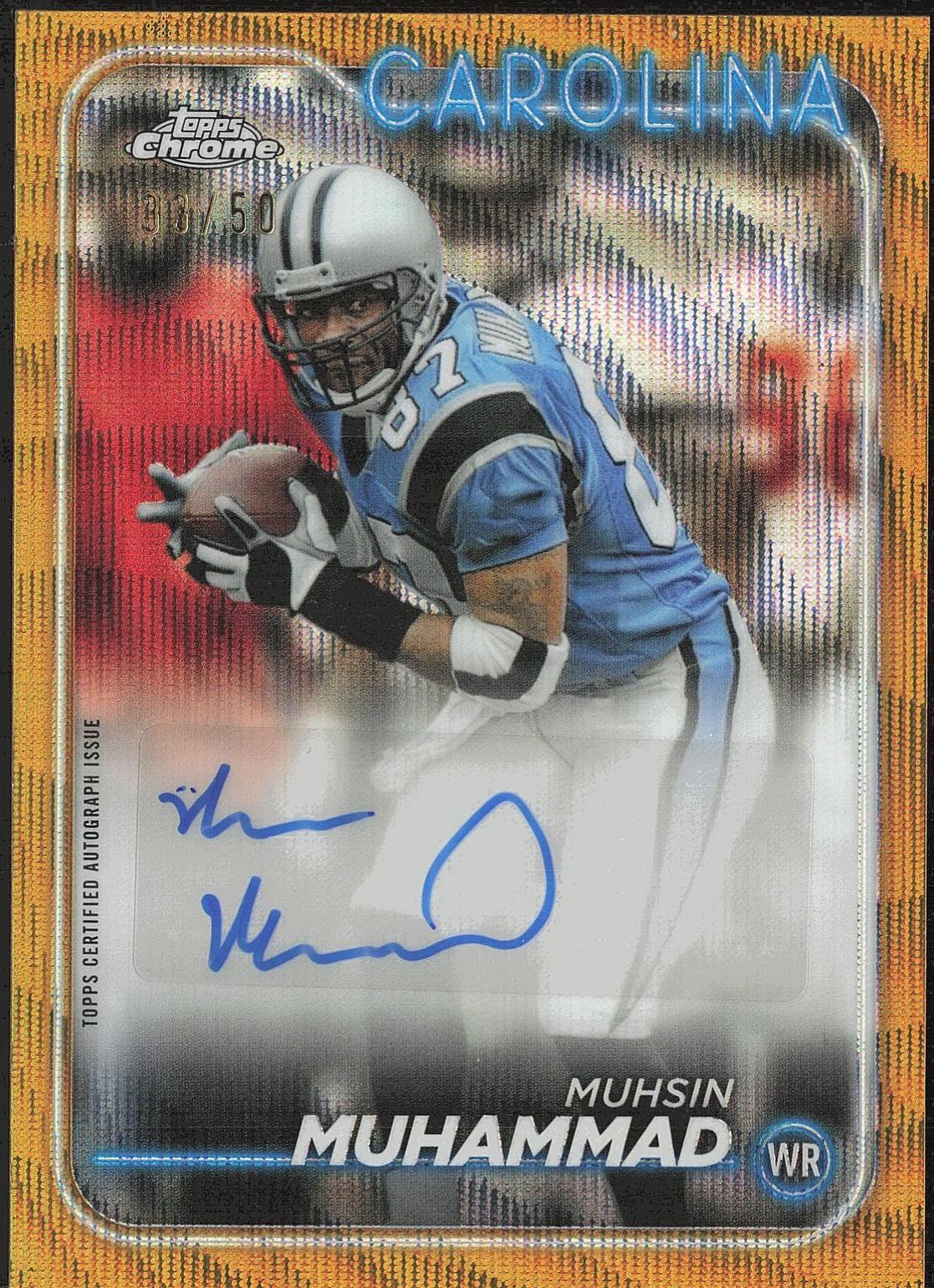 Muhsin Muhammad [Gold Wave] #BA-MMU