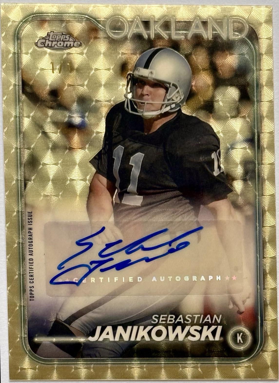 Sebastian Janikowski [SuperFractor] #BA-SJA
