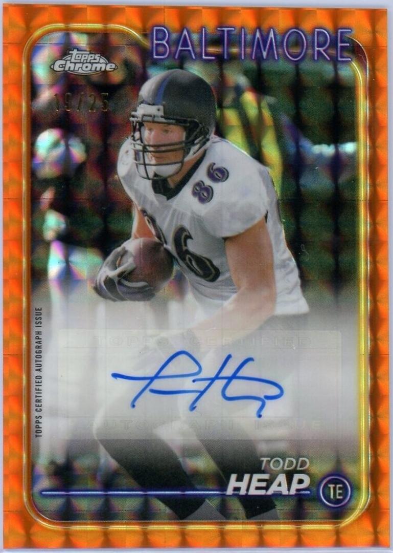 Todd Heap [Orange Refractor] #BA-THE