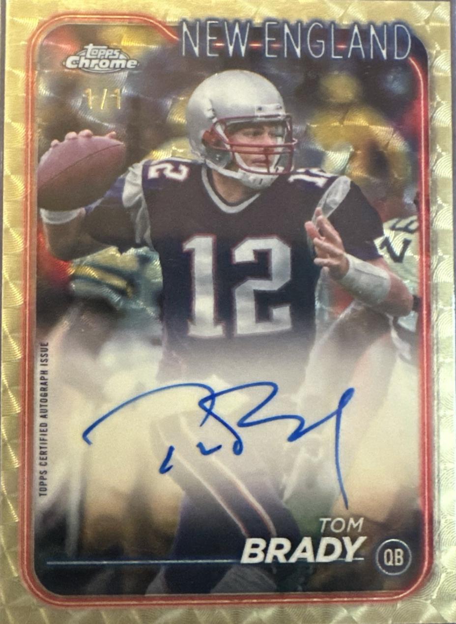 Tom Brady [SuperFractor] #BA-TBR