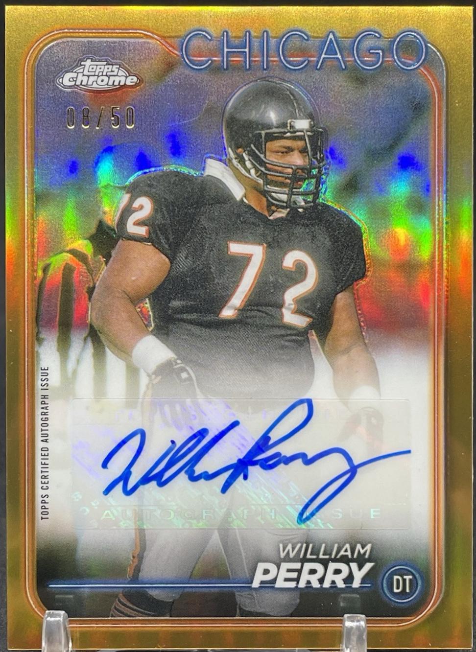 William Perry [Gold Refractor] #BA-WPE