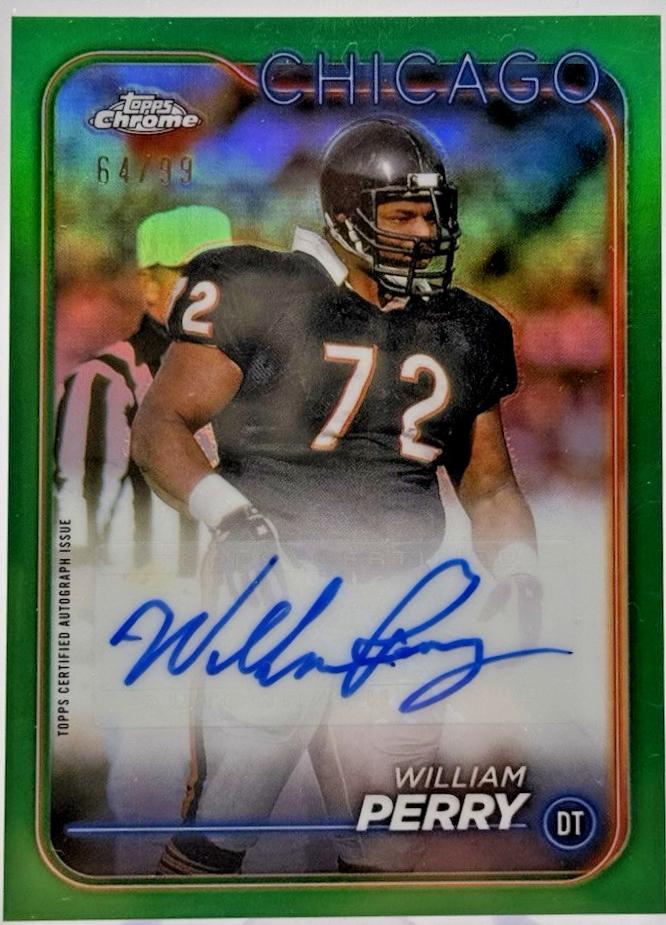 William Perry [Green Refractor] #BA-WPE