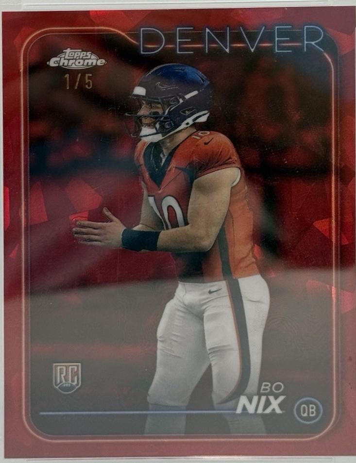Bo Nix [Red Sapphire] #RA-BNI