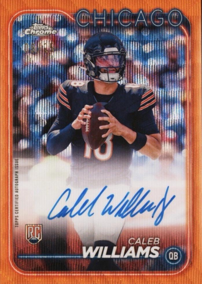Caleb Williams [Orange Wave] #RA-CWI