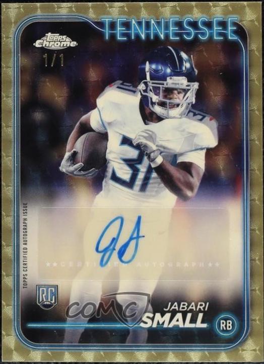 Jabari Small [Superfractor] #RA-JSM
