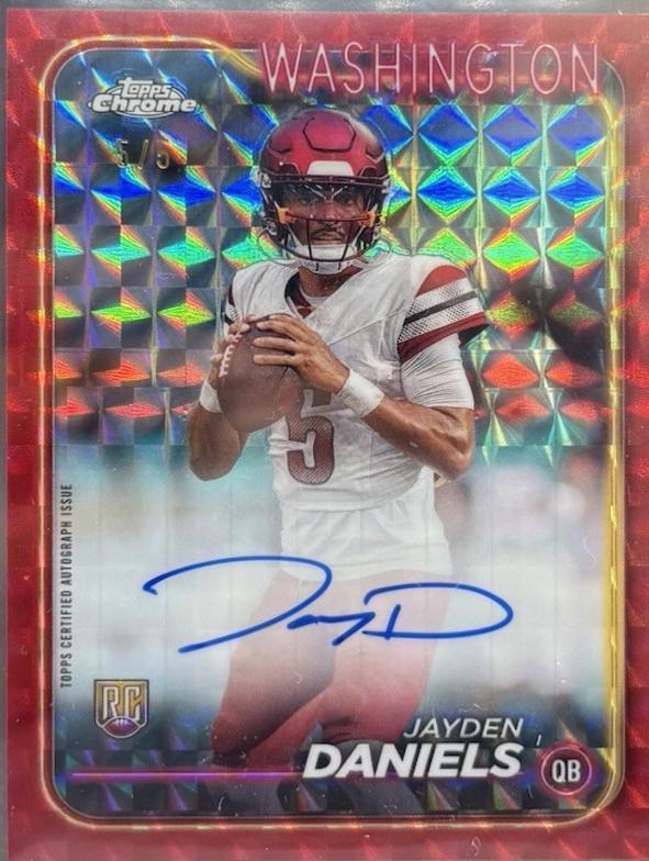 Jayden Daniels [Red Sapphire] #RA-JDA