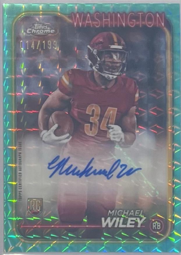 Michael Wiley [Aqua Refractor] #RA-MWI