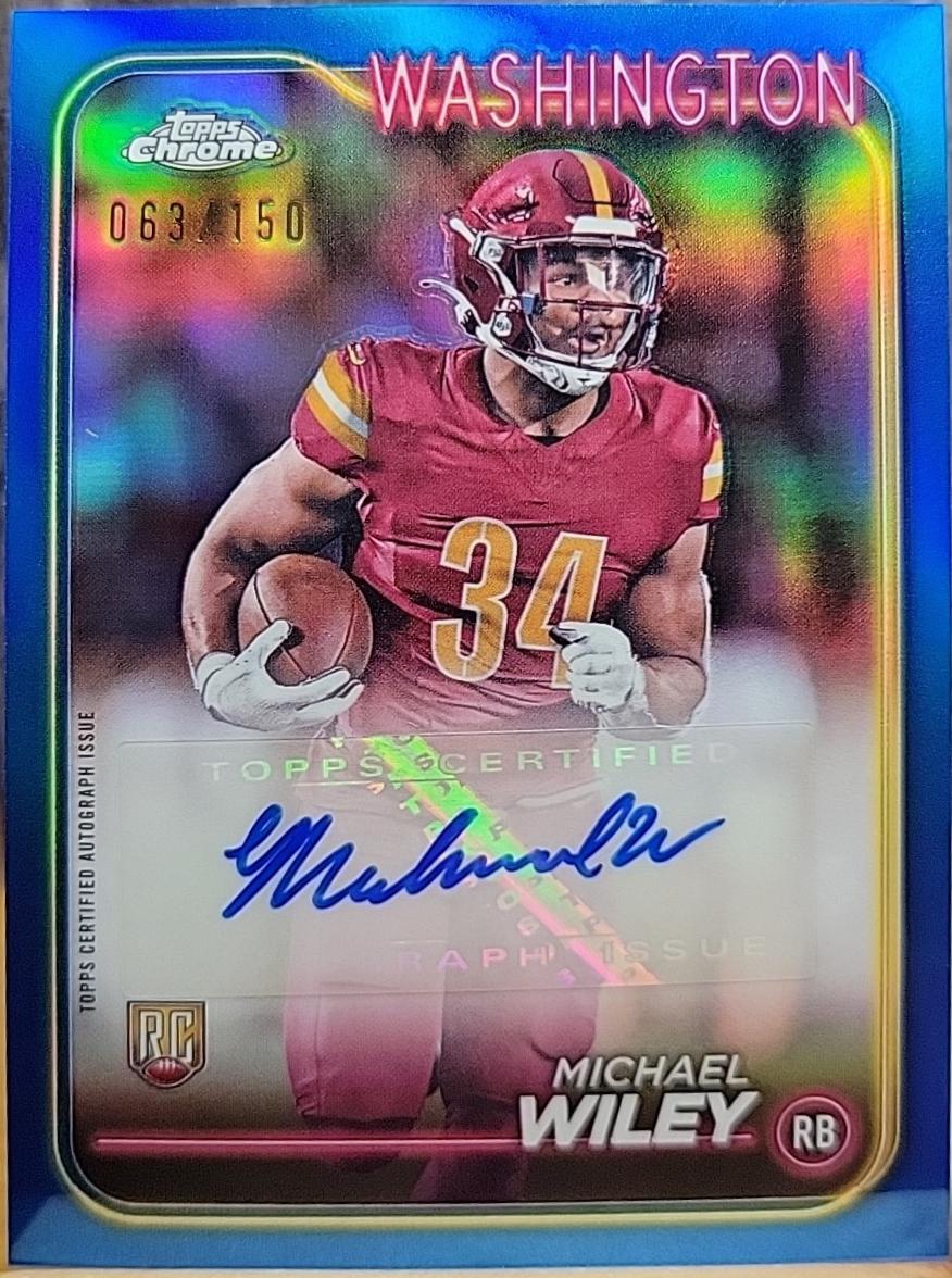 Michael Wiley [Blue Refractor] #RA-MWI