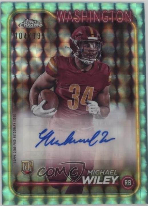 Michael Wiley [Geometric Aqua Refractor] #RA-MWI