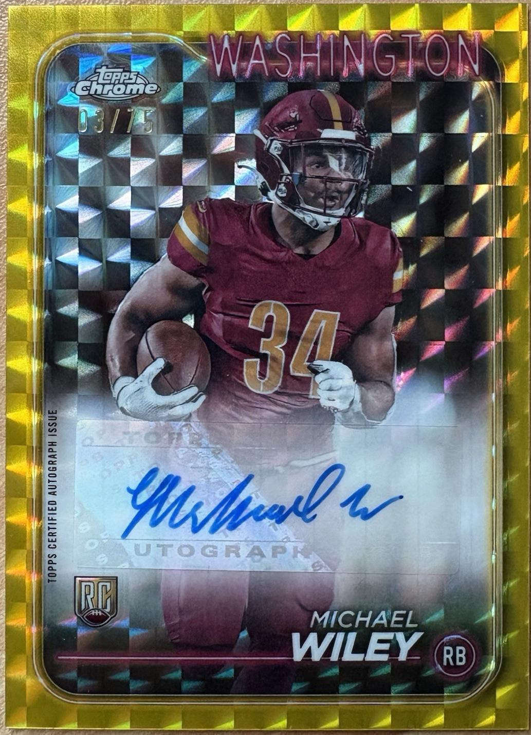 Michael Wiley [Yellow Geometric Variation] #RA-MWI