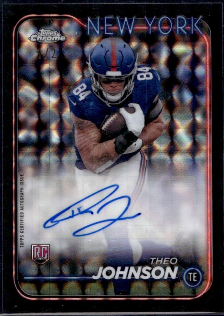 Theo Johnson [Black Refractor] #RA-TJO