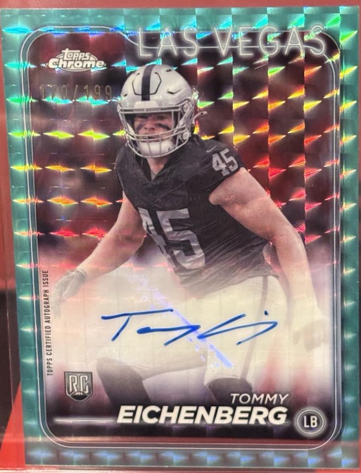 Tommy Eichenberg [Aqua Refractor] #RA-TEI