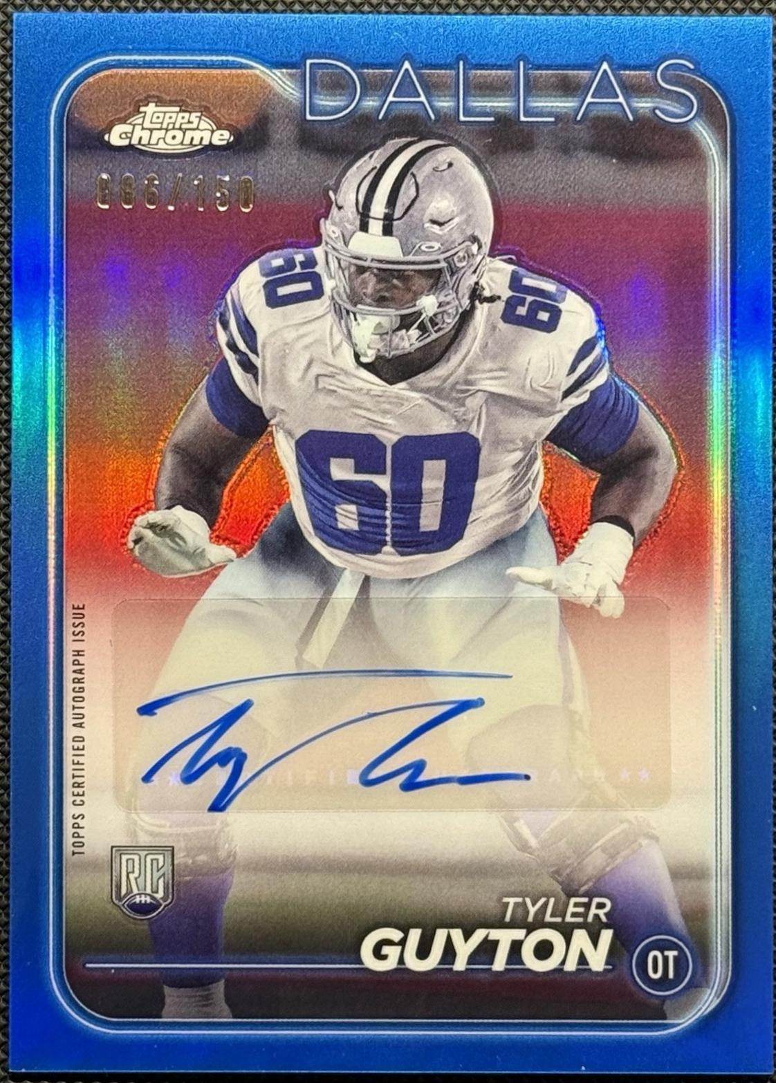 Tyler Guyton [Blue Refractor] #RA-TGU