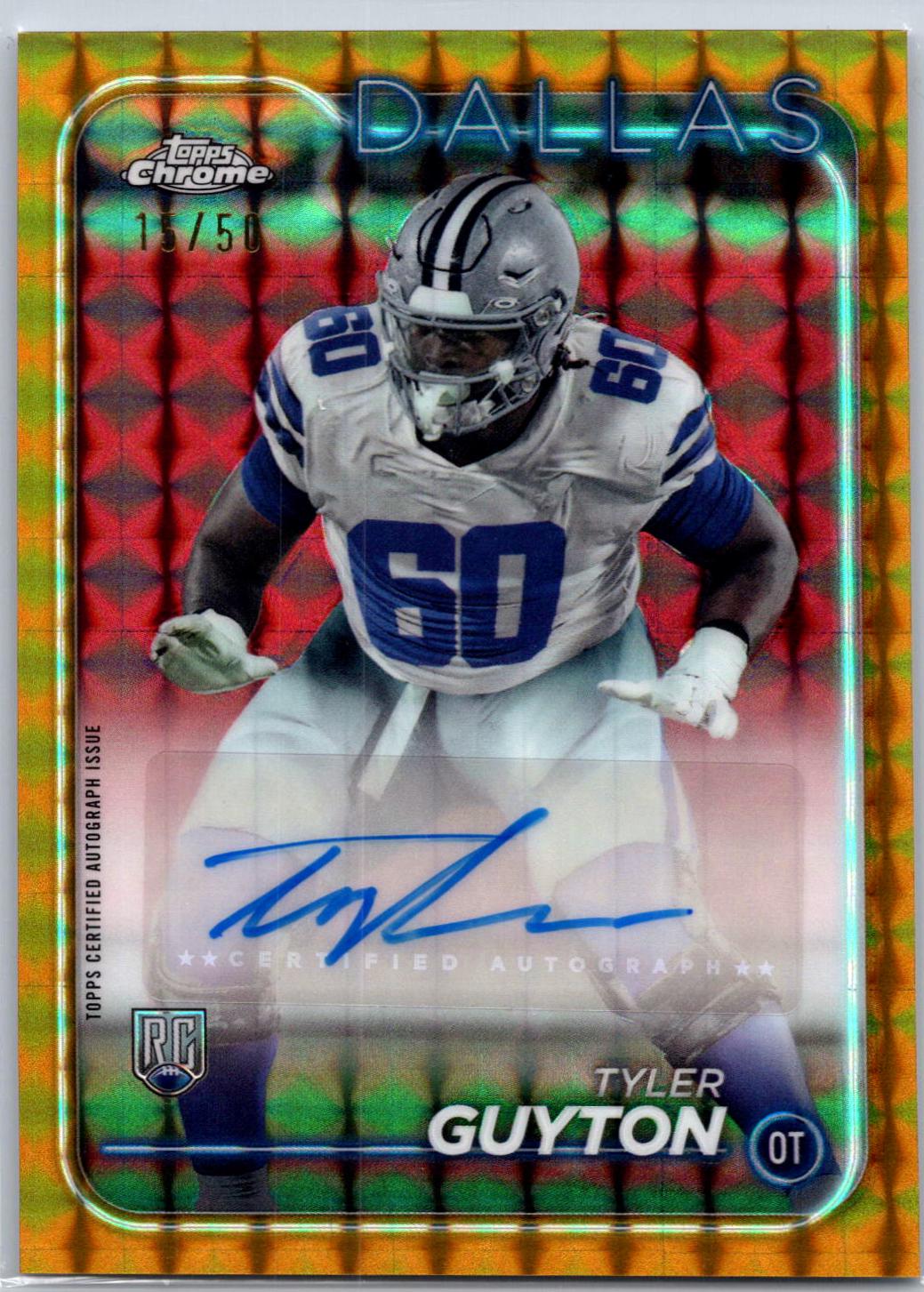 Tyler Guyton [Gold Refractor] #RA-TGU