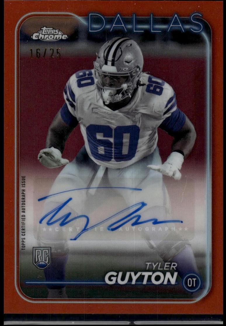 Tyler Guyton [Orange Refractor] #RA-TGU