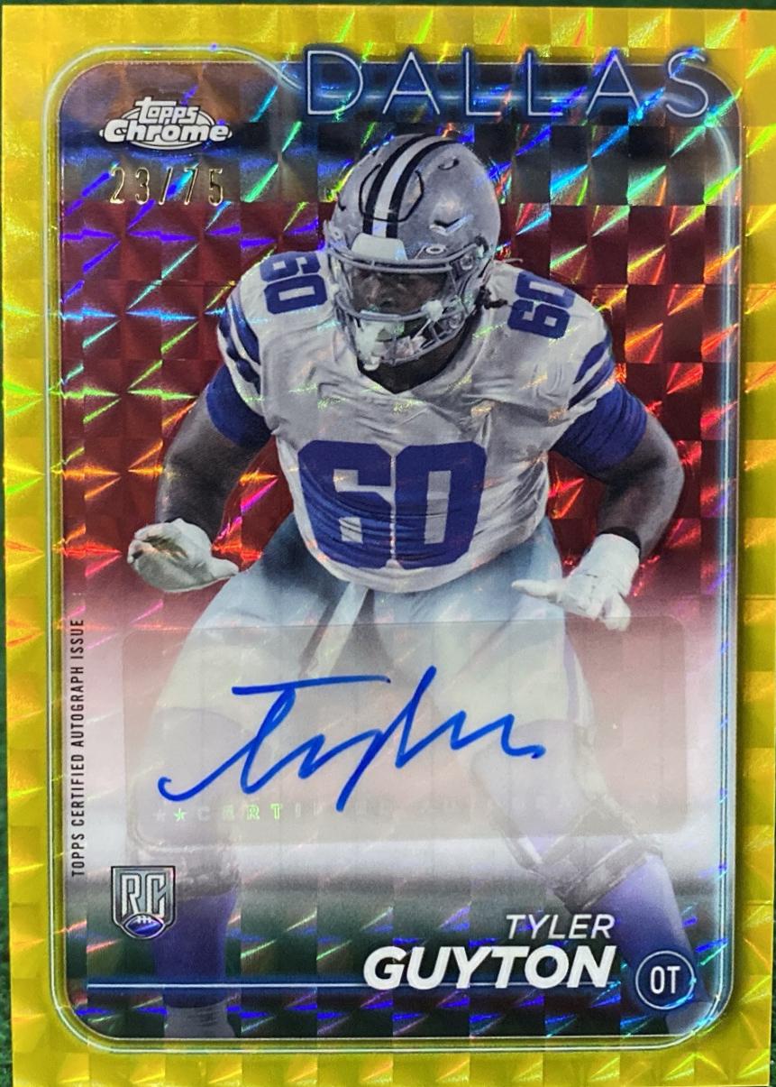 Tyler Guyton [Yellow Refractor] #RA-TGU