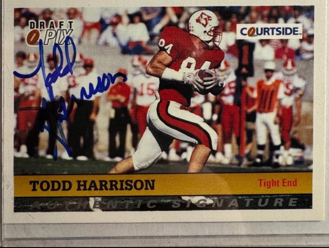Todd Harrison [Autograph] #109