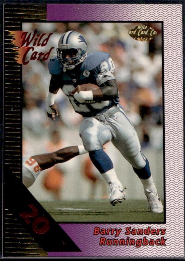 Barry Sanders [20 Stripe Gold] #18
