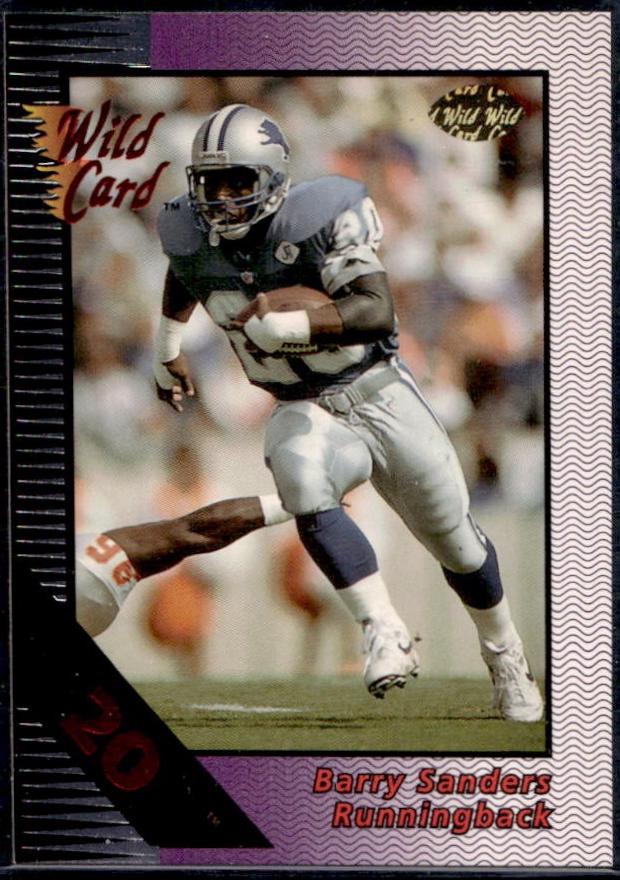 Barry Sanders [20 Stripe Silver] #18