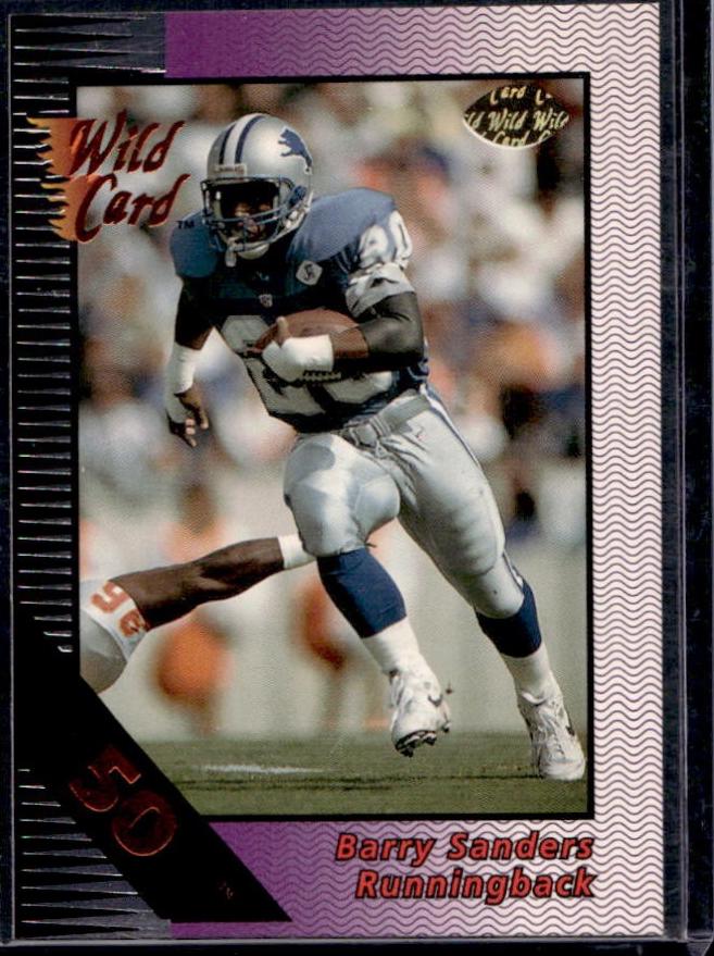 Barry Sanders [50 Stripe Silver] #18