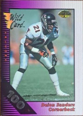 Deion Sanders [100 Stripe Silver] #12