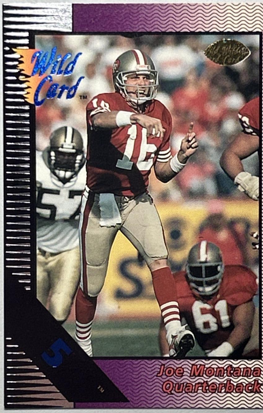 Joe Montana [5 Stripe Silver] #1