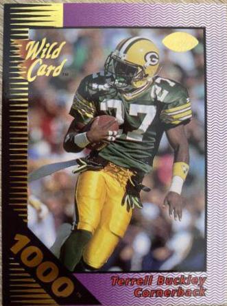 Terrell Buckley [1000 Stripe Gold] #17