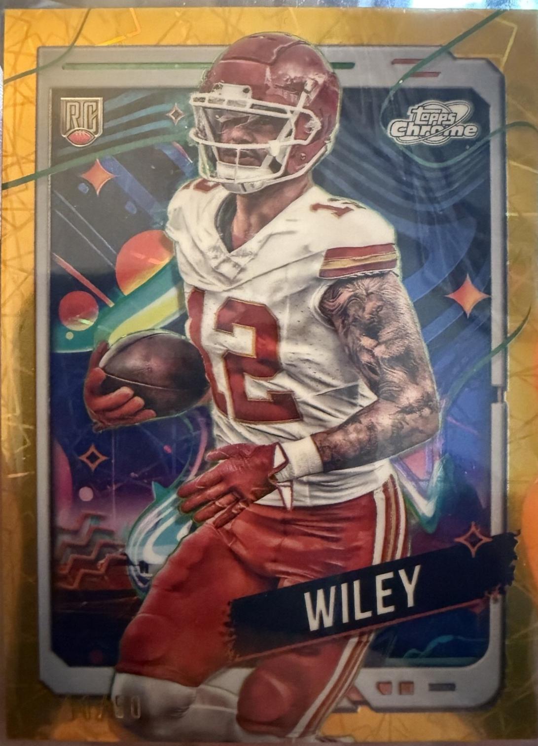 Jared Wiley [Gold Interstellar Refractor] #147