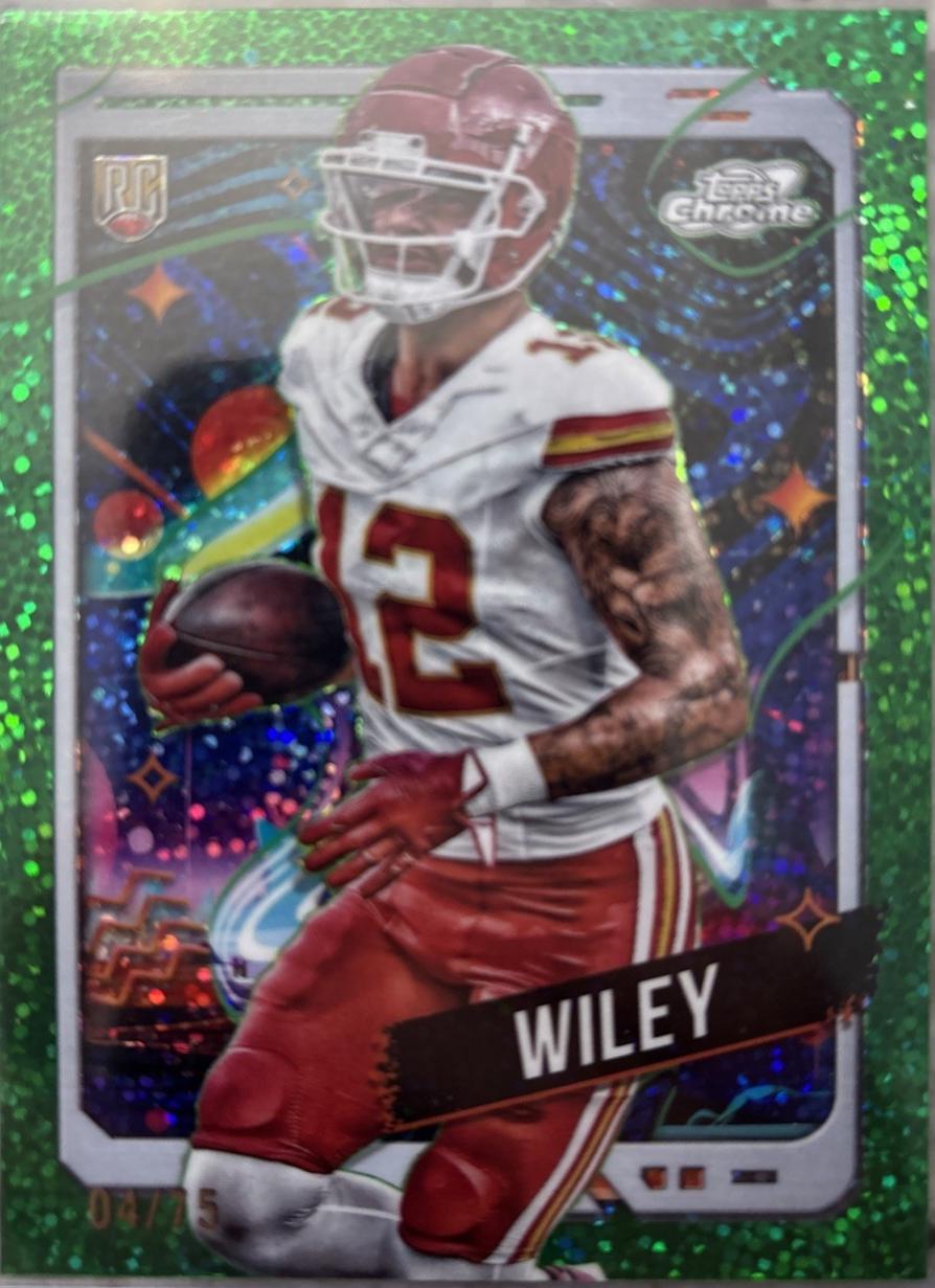Jared Wiley [Green Space Dust Refractor] #147