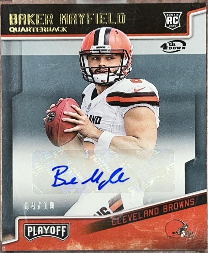 Baker Mayfield [Autograph 4th Down] #202