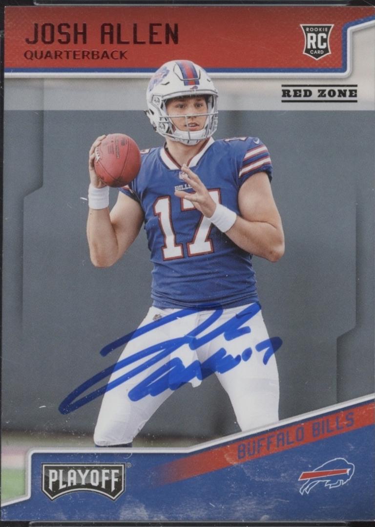 Josh Allen [Autograph Red Zone] #205
