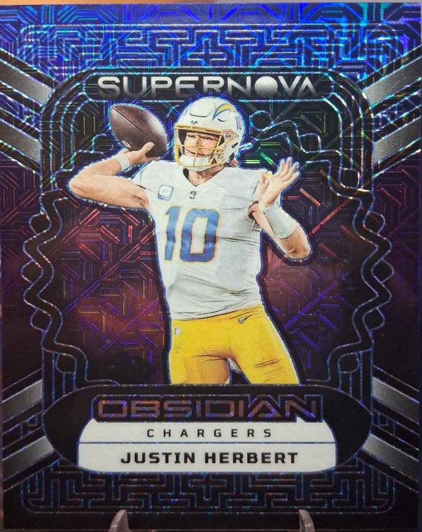 Justin Herbert [Deep Sea Mojo Electric Etch] #8