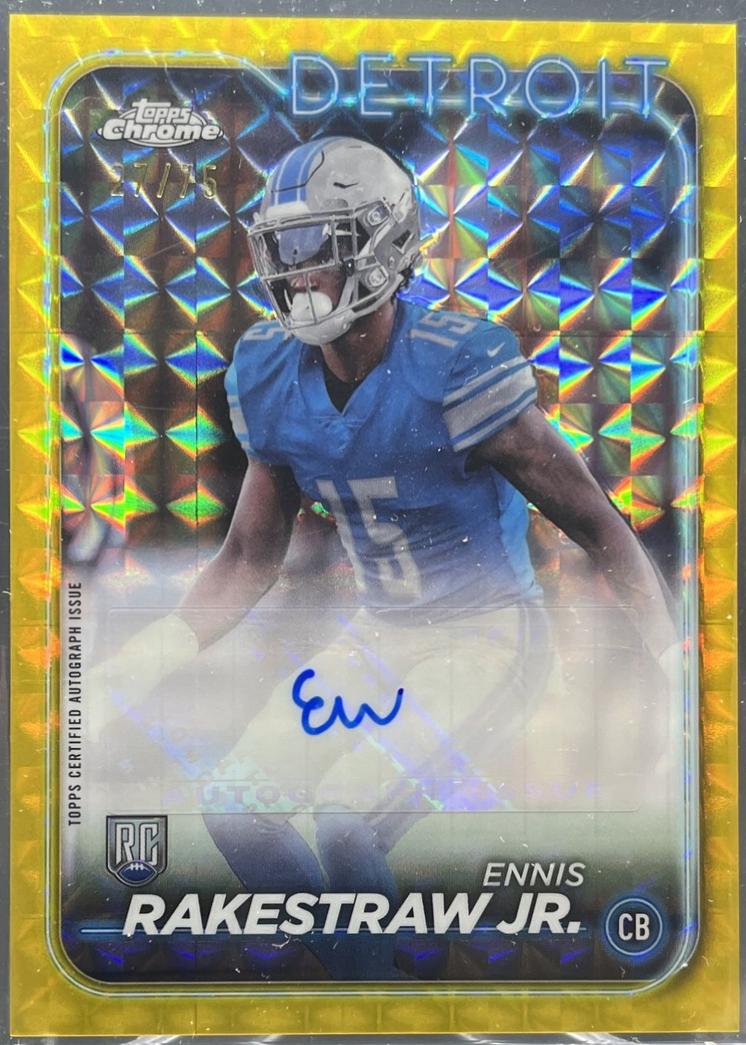 Ennis Rakestraw Jr. [Yellow Geometric Variation] #RA-ERA
