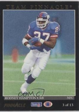 Rodney Hampton Barry Foster #3