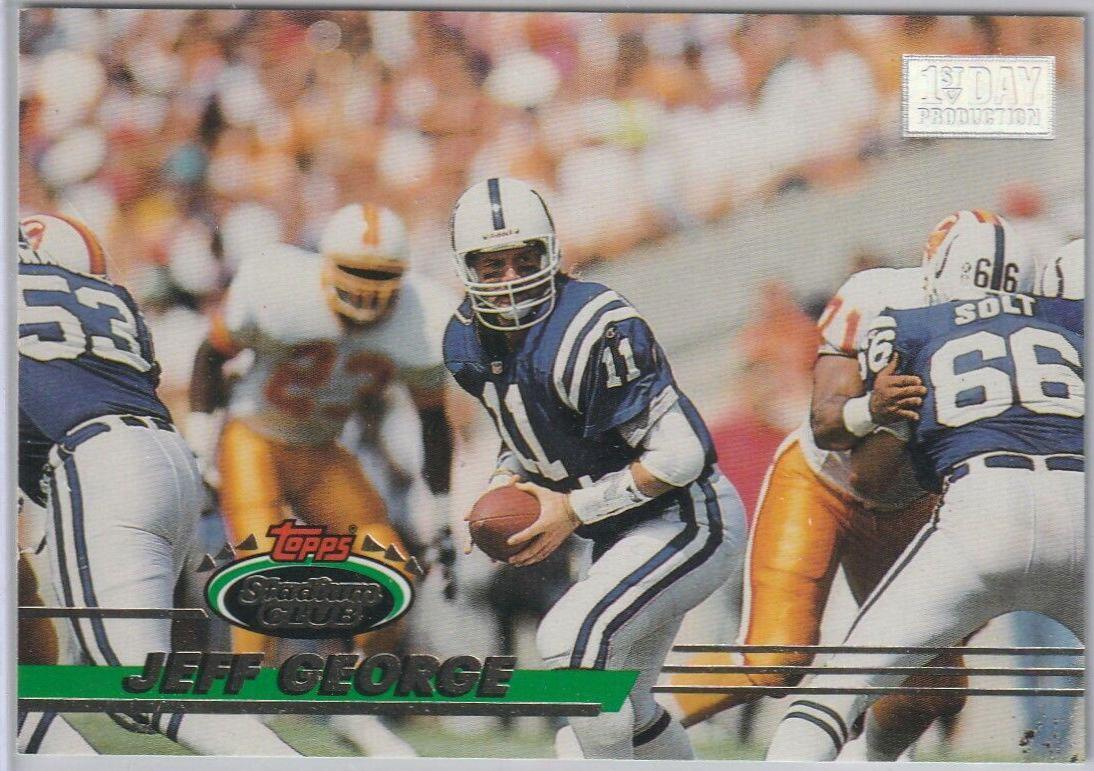 Jeff George [First Day Issue] #218