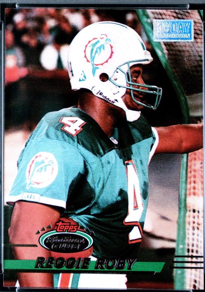 Reggie Roby [First Day Issue] #34