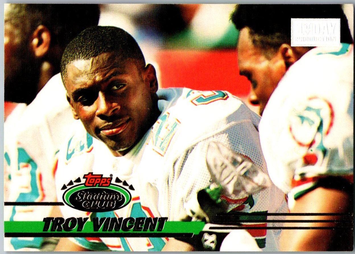 Troy Vincent [First Day Issue] #380
